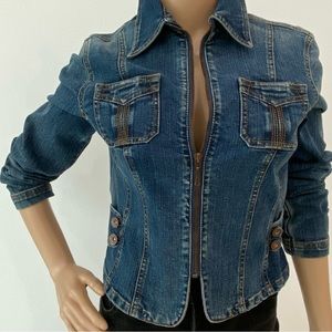 NWOT DKNY Denim Jeans Jacket